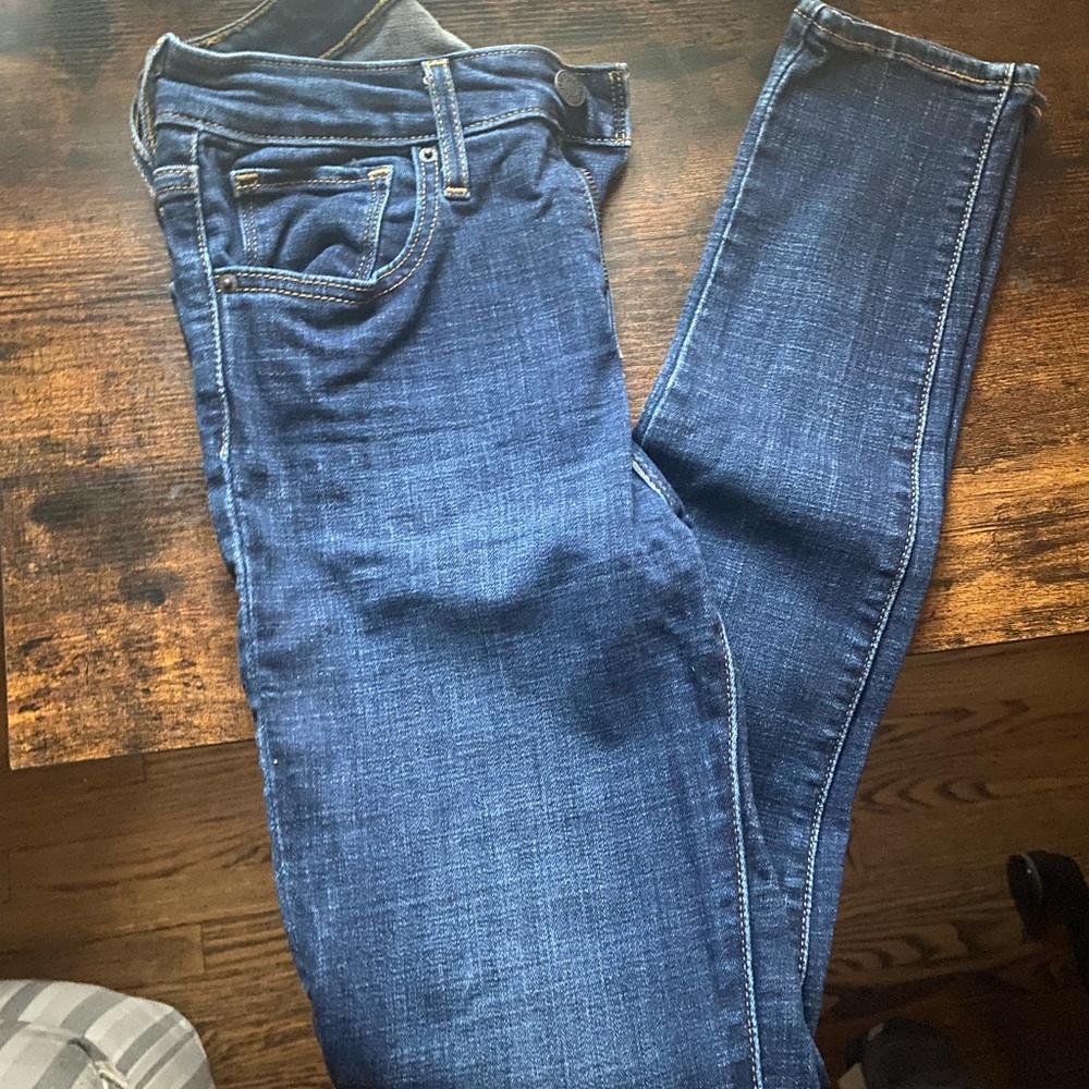 Levis 721 Women's Skinny Jeans in Dark Blue